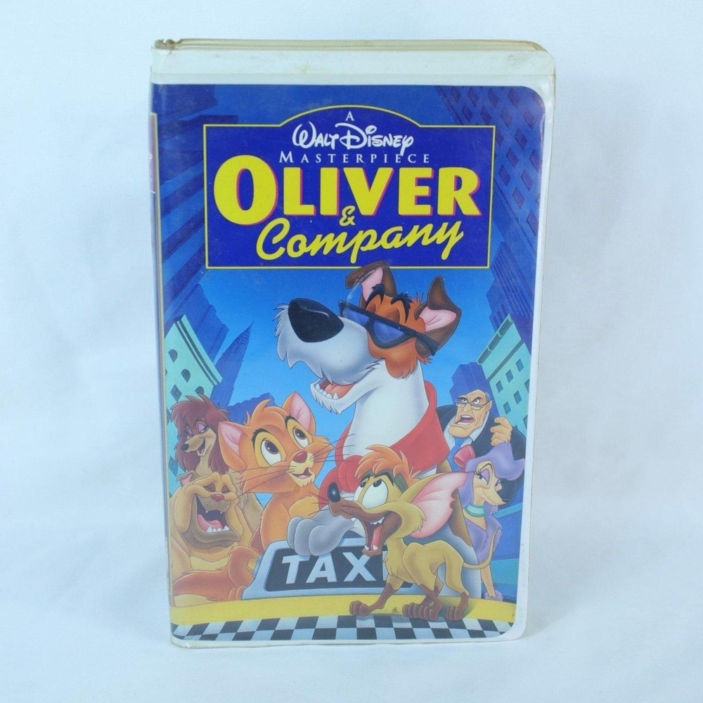 Oliver & Company VHS Movie